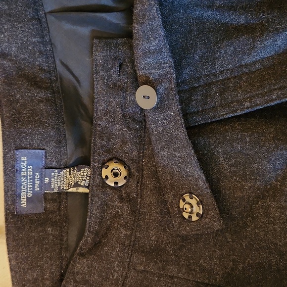 American Eagle 75% wool mini skirt - Picture 4 of 4